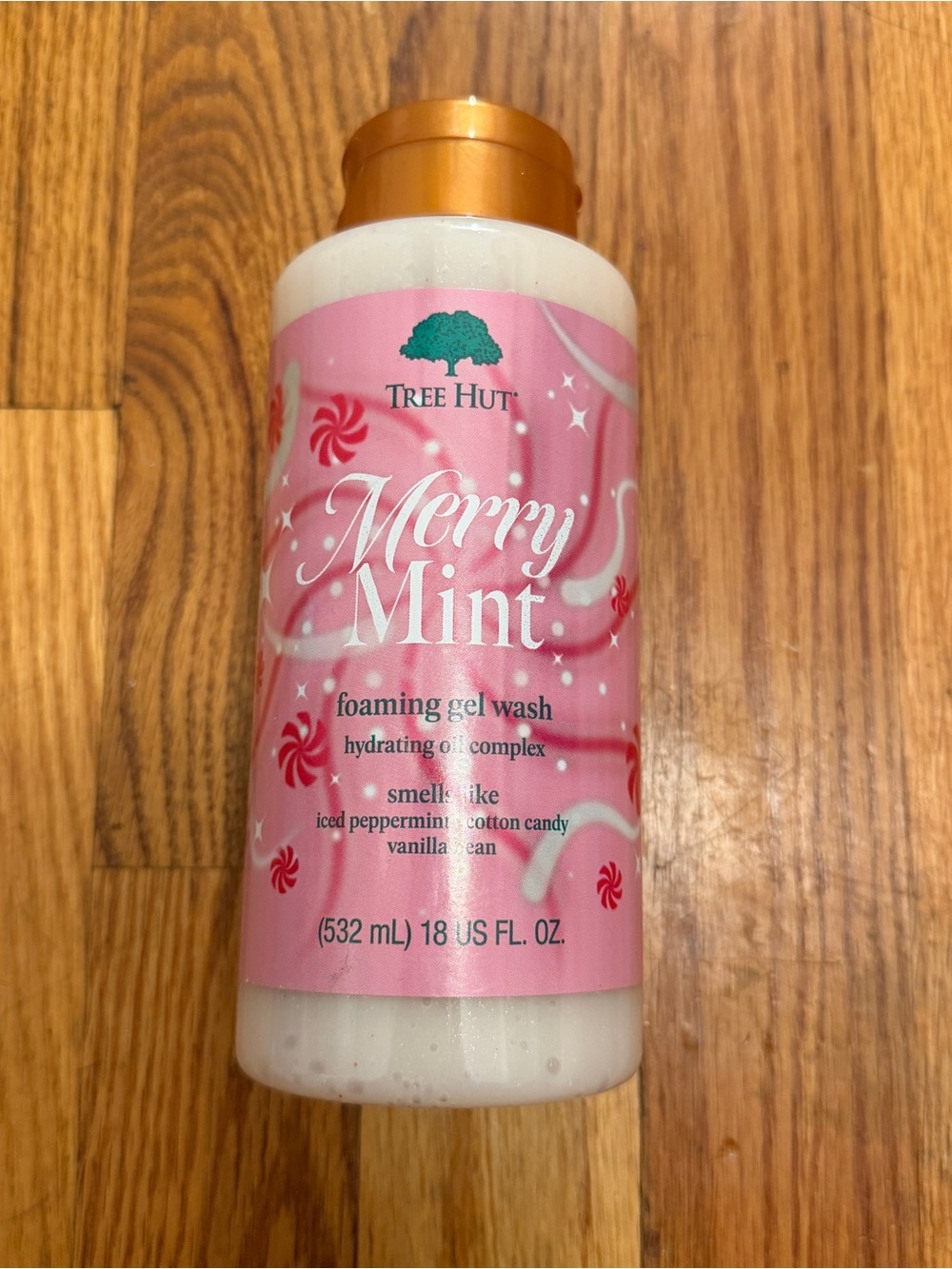 Tree Hut Merry Mint Foaming Body Wash